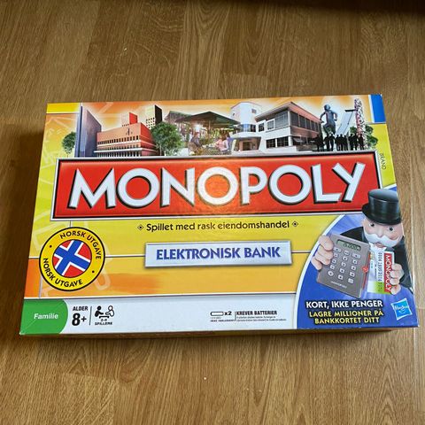 Monopoly - elektronisk bank