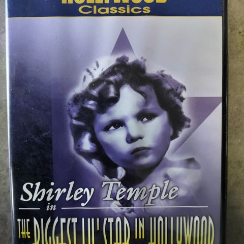 Shirley Temple ( DVD) 9 Kortfilmer - The biggest little star in Hollywood