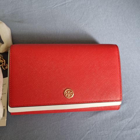 Tory Burch Robinson chain wallet