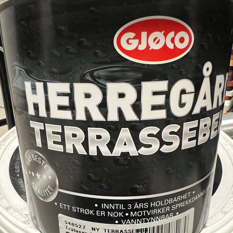 Gjøco herregård Terrassebeis 2,7l