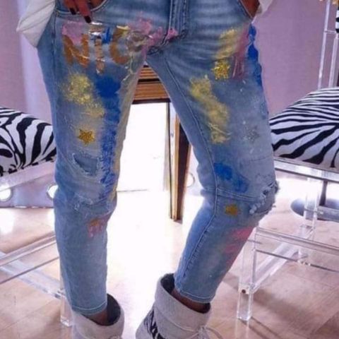 FARGERIK NICE JEANS BUKSE - MYKT STRETCHMATERIALE