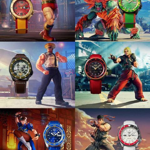 Ønsker å kjøpe SEIKO 5 Streetfighter klokker!