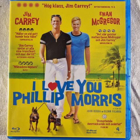 I Love You Phillip Morris Blu-ray norsk tekst ripefri