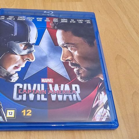 Captain America: Civil War på Blu-ray selges