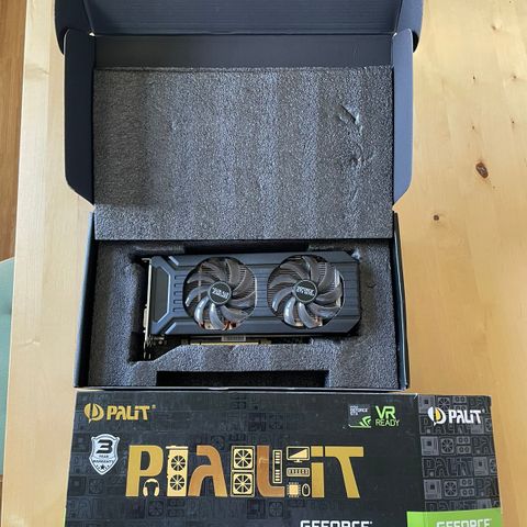 Palit Geforce gtx 1070 TI dual fan