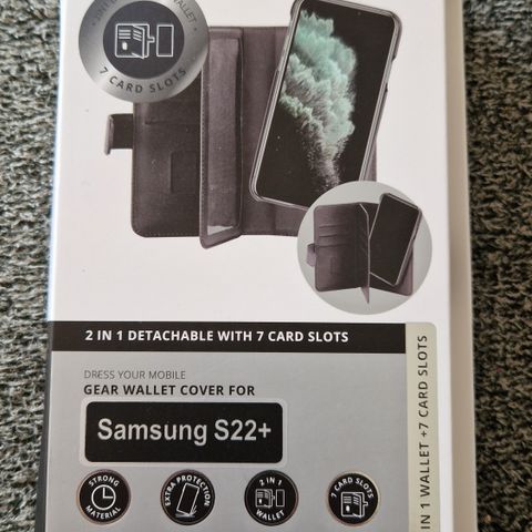 Telefon deksel til Samsung s22+