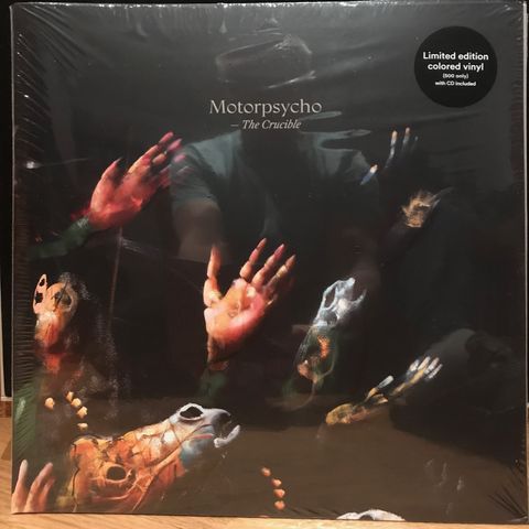 Motorpsycho - "The Crucible" - sølvfarget limited Stickman Records