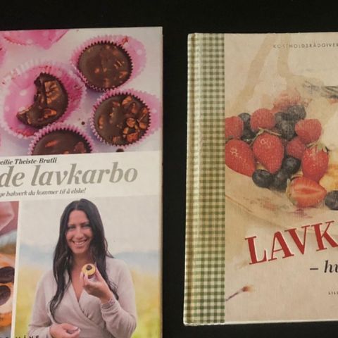 3 bøker om Lavkarbo