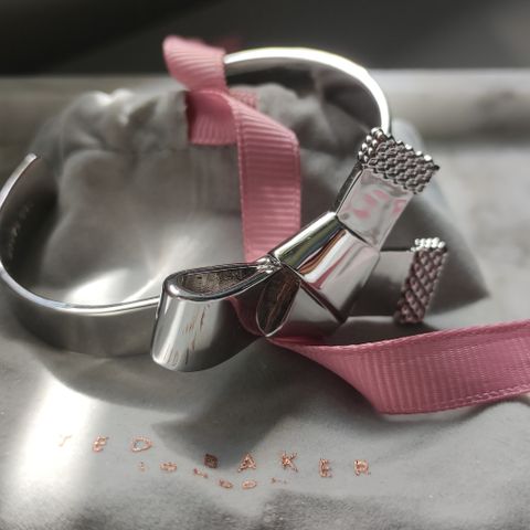 TED BAKER Bow cuff bangle