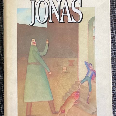 JENS BJØRNEBOE- 1 meget flott bok JONAS, 1984.325 s.440 gr. H. 21,5 cm B. 14cm