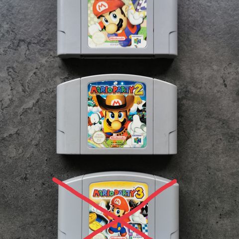Mario Party 1, 2 & 3! (Nintendo 64)