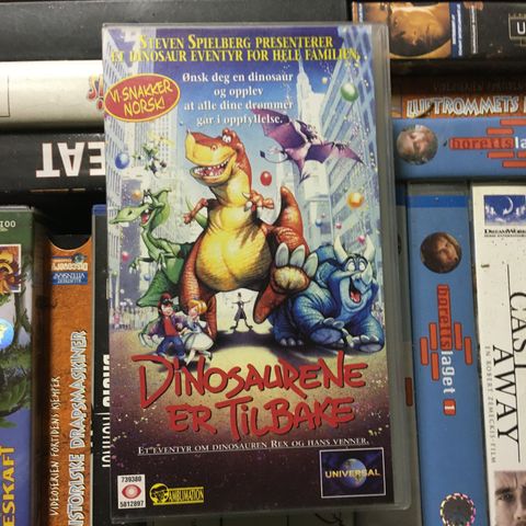 Dinosaurene er tilbake (VHS)