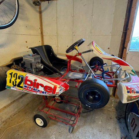 Gokart med Yamaha KT100!