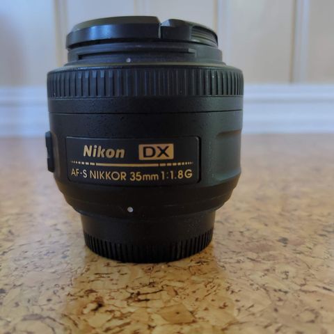Nikon Nikkor lens - AF-S DX Nikkor 35mm f/1.8G