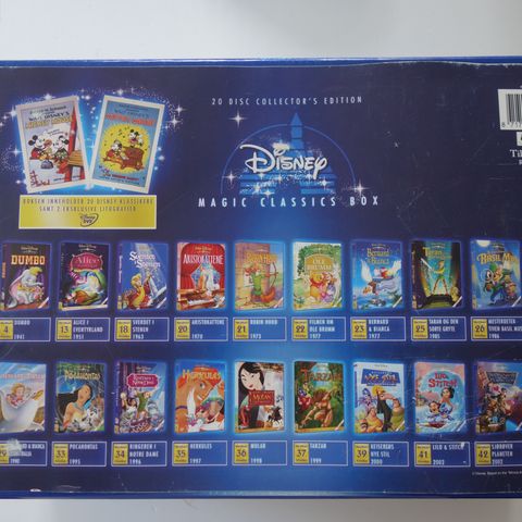 Disney Boks DVD