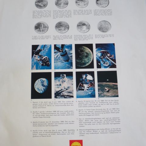 Bilder fra månelandingen 1969