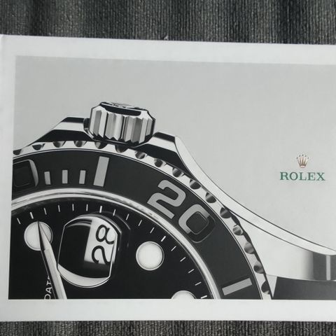 ROLEX katalog 2019-2020.  Innbundet bok.