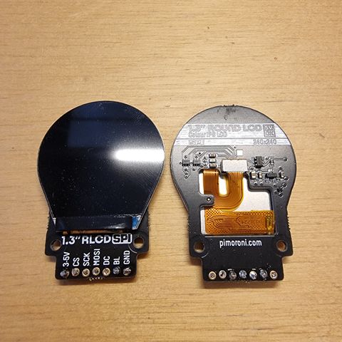 1.3" SPI Color Round LCD (240x240) Breakout