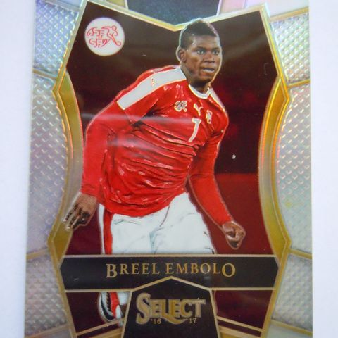 ⚽️ Breel Embolo SveitsSelect Prizm 2015-16 fotballkort samlerkort
