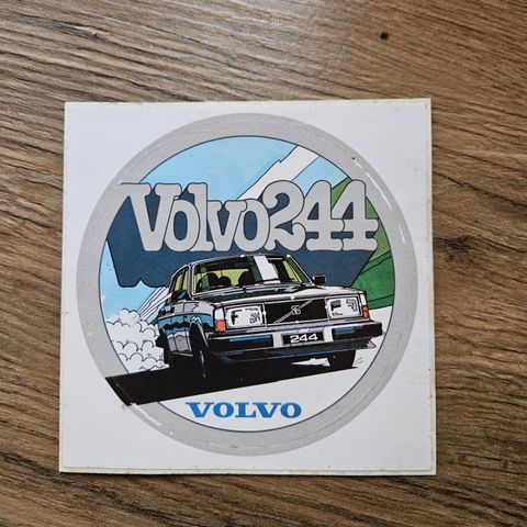 Volvo 244 klistremerke