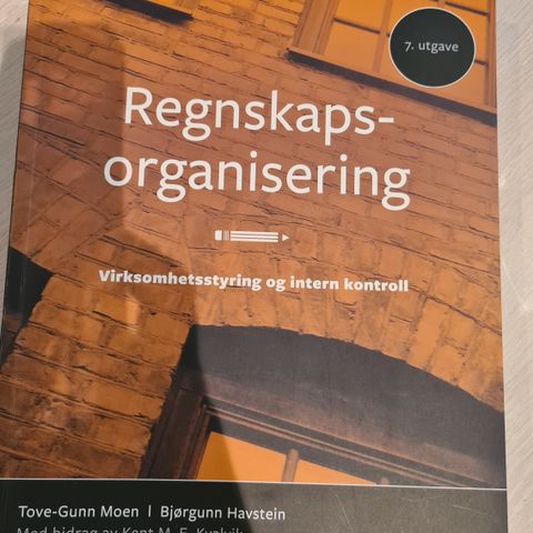 Moen og Havstein - Regnskapsorganisering