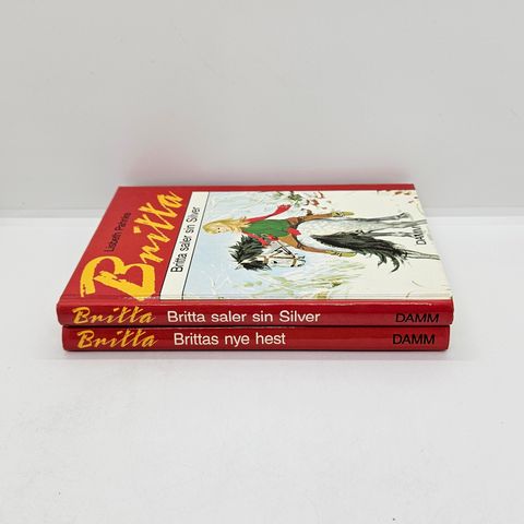 2 stk Britta hardcover bøker - Lisbeth Pahnke