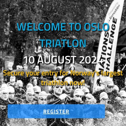 Selger: 1 billett Oslo Triatlon 2024 Olympisk