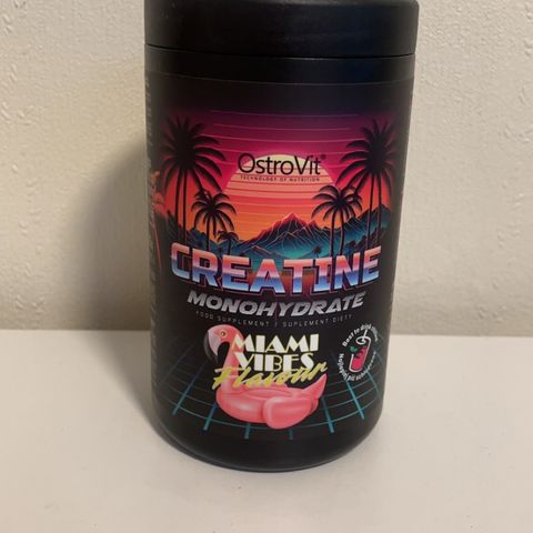 Creatine monohydrate miami vibes flavuor