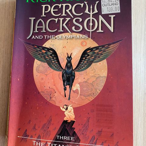 Percy Jackson The Titan’s Curse bok 3 i serien av Rick Riordan