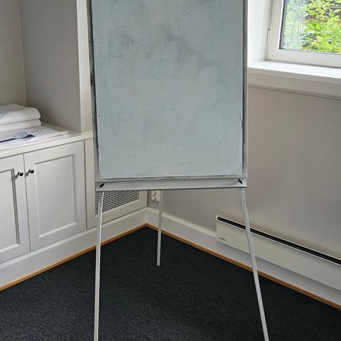 Flippover/whiteboard "med vinger"