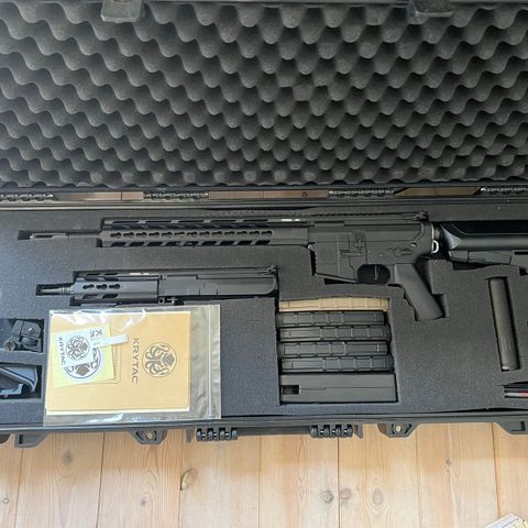 Krytac - Trident MK II SPR/PDW Bundle S med masse ekstra utstyr | Softgun