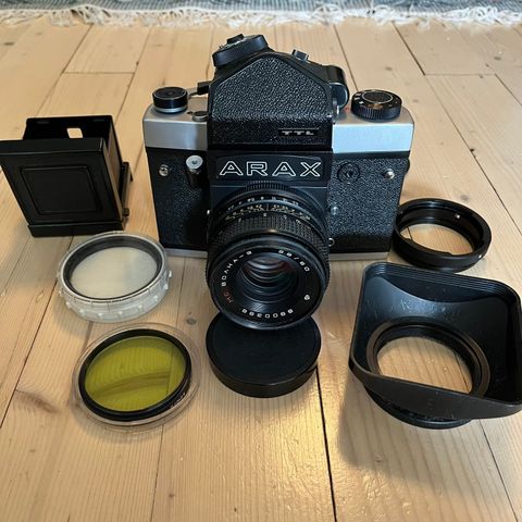 Arax 6x6 mellomformat kamera Pentacon six mount
