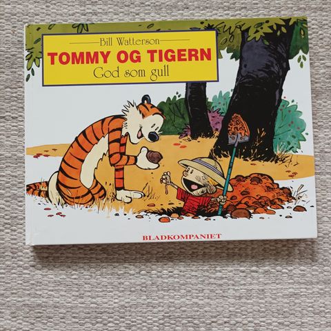 Tommy og Tigern " God som gull " tegneserie album