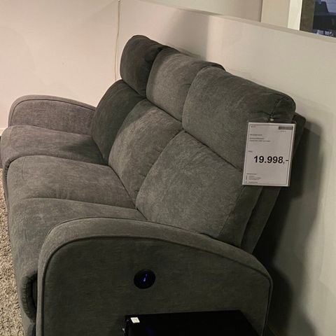 Sofagruppe i grå fra A møbler