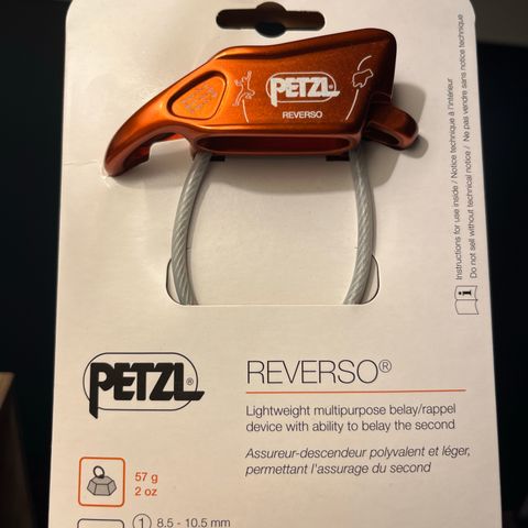 Petzl reverso taubrems