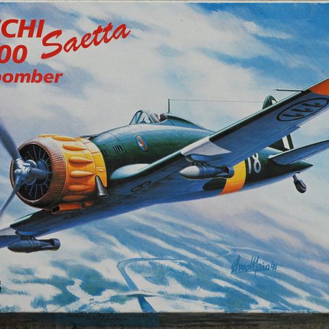 Astrokit 1/48 Macchi C.200 Saetta italiensk jagerbomber.