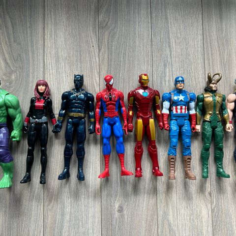 Pakke med Avengers-figurer (8stk)