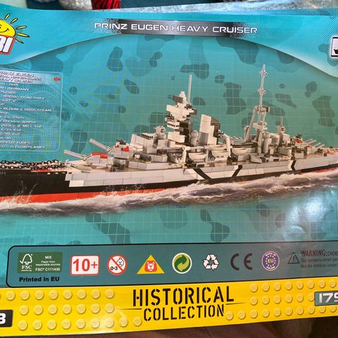 Cobi, 4823, Prinz Eugen heavy cruiser.