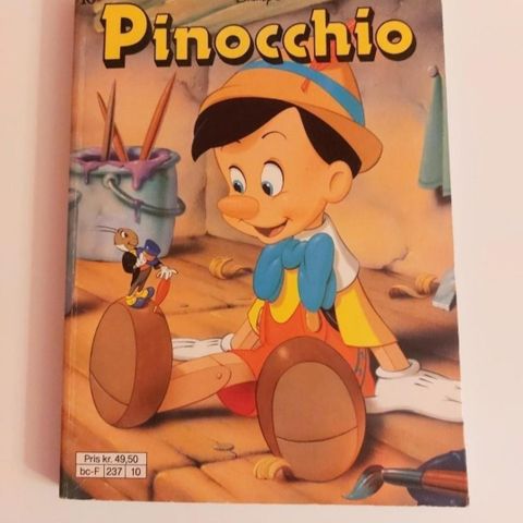 Barnebok~Pinocchio 🩵