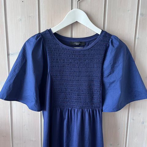 Max Mara Weekend kjole, blå, str S/M, ny i 2023