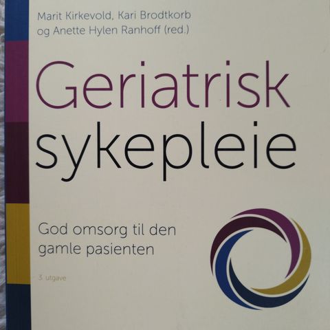 Geriatrisk sykepleie