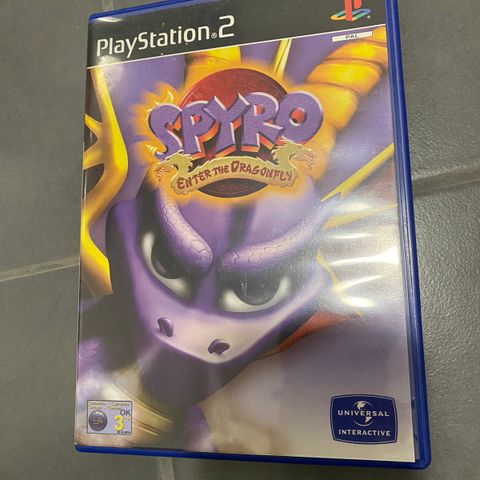 Spyro Enter The Dragonfly til Playstation 2