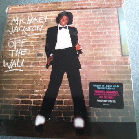 Selger Michael Jackson Off The Walll CD/ m Blu Ray Dokumentar