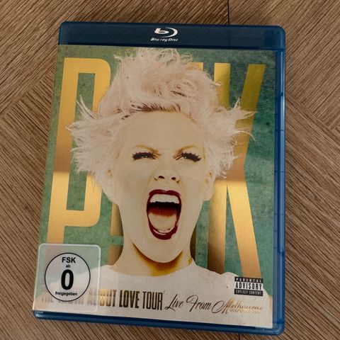 Pink Live Blu Ray Uåpnet