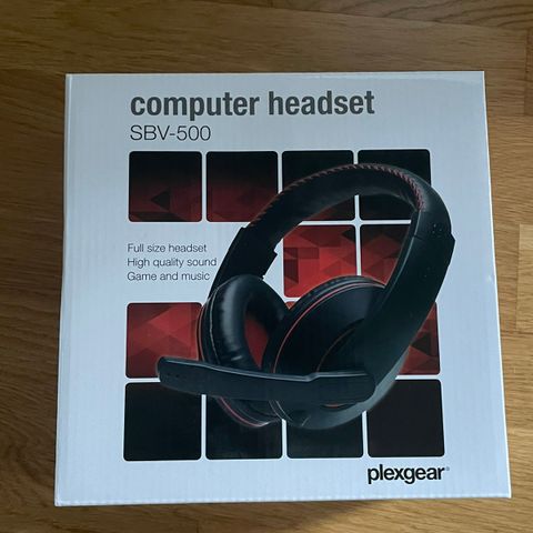 Headset/hodetelefon plexgear