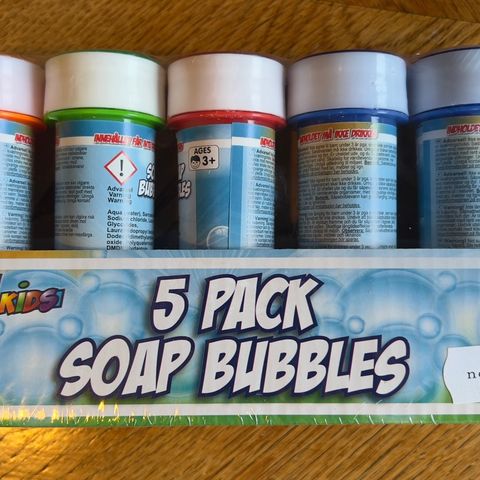 5 pack soap bubbles ny