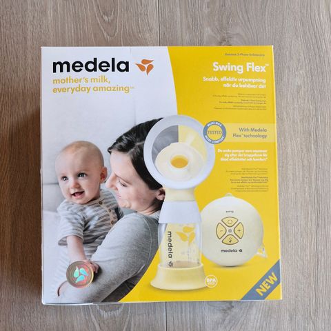 Medela swing flex elektrisk brystpumpe