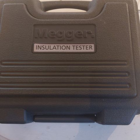 Megger insulation tester.