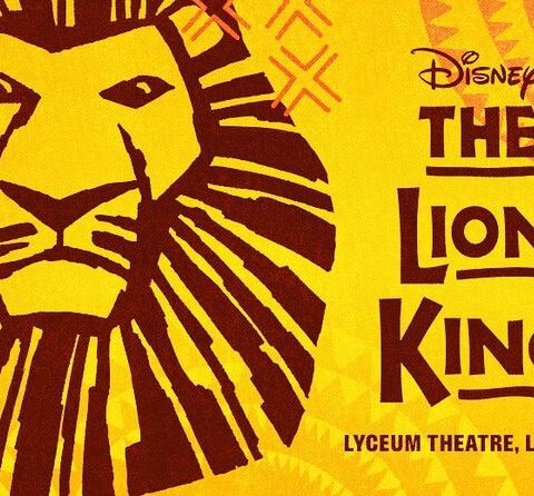 1 billett til musikal i London til Løvenes Konge