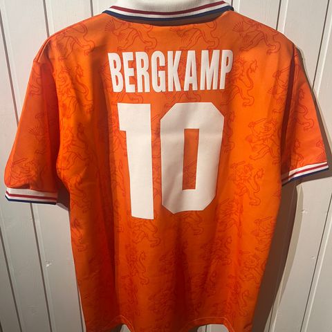 Vintage Nederland 1994 fotballdrakt - Bergkamp 10